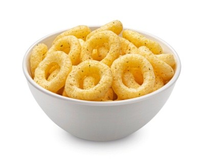 Corn Puff made by Corn Grits