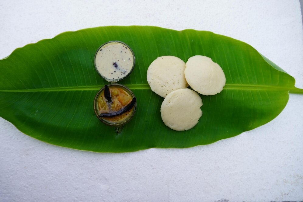Idli made by Idli Rawa