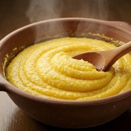 Corn Grits Cooked