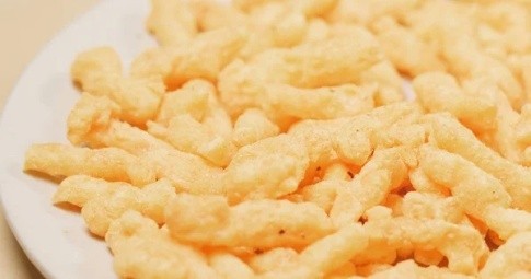 Corn Puff made by Corn Grits